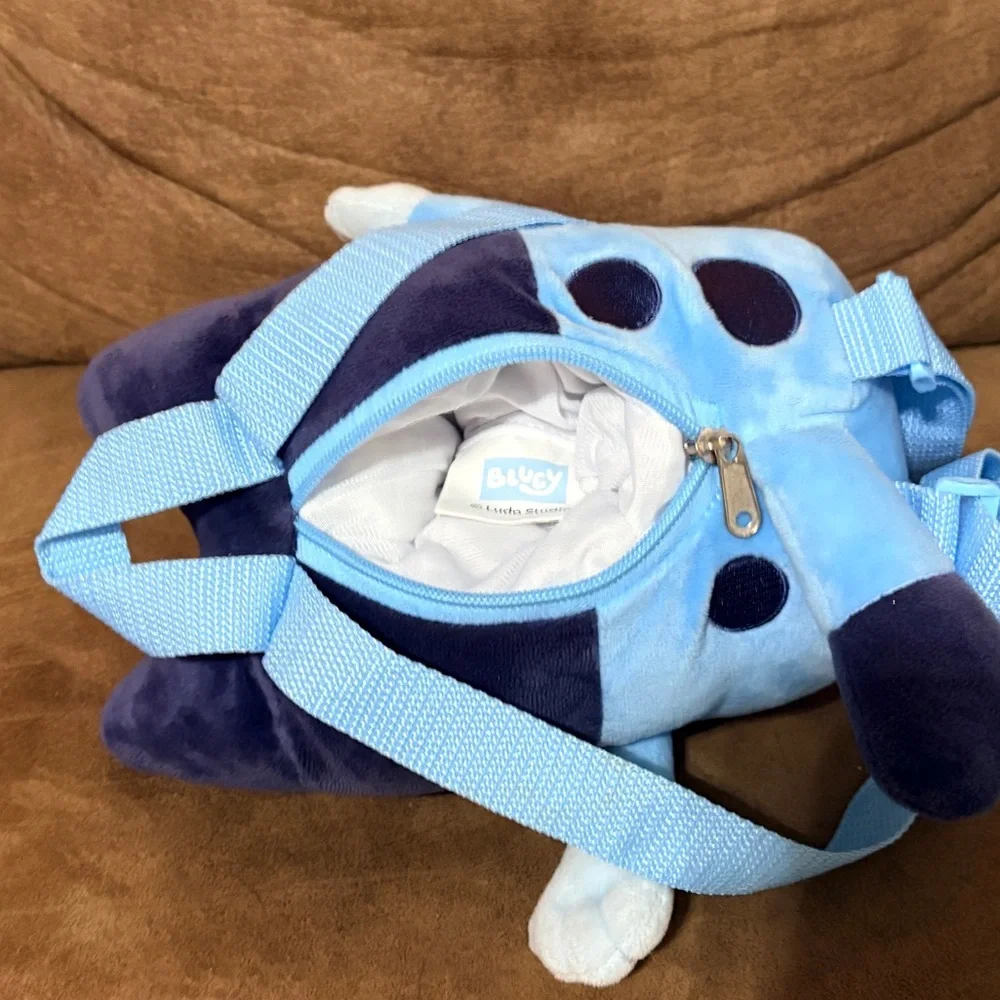 Bluey Plush Character Kids Mini-Backpack